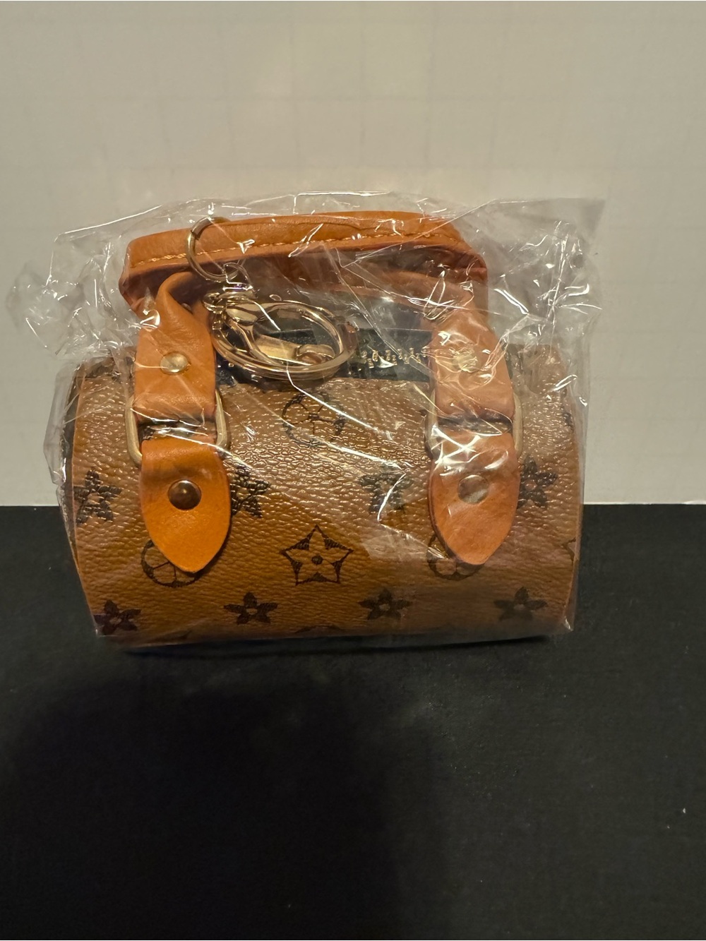 Design inspire  Brown Monogram Mini bag charm